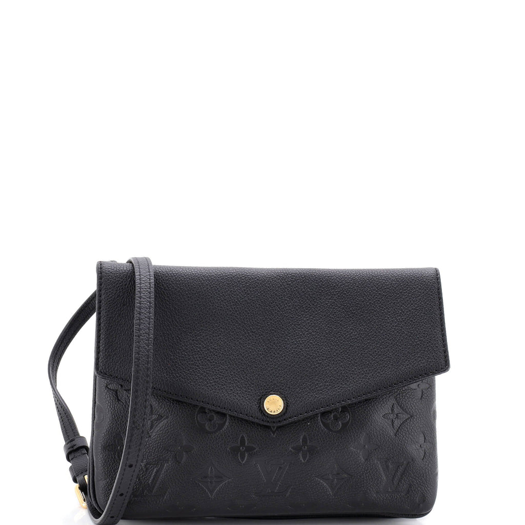 Twice Handbag Monogram Empreinte Leather