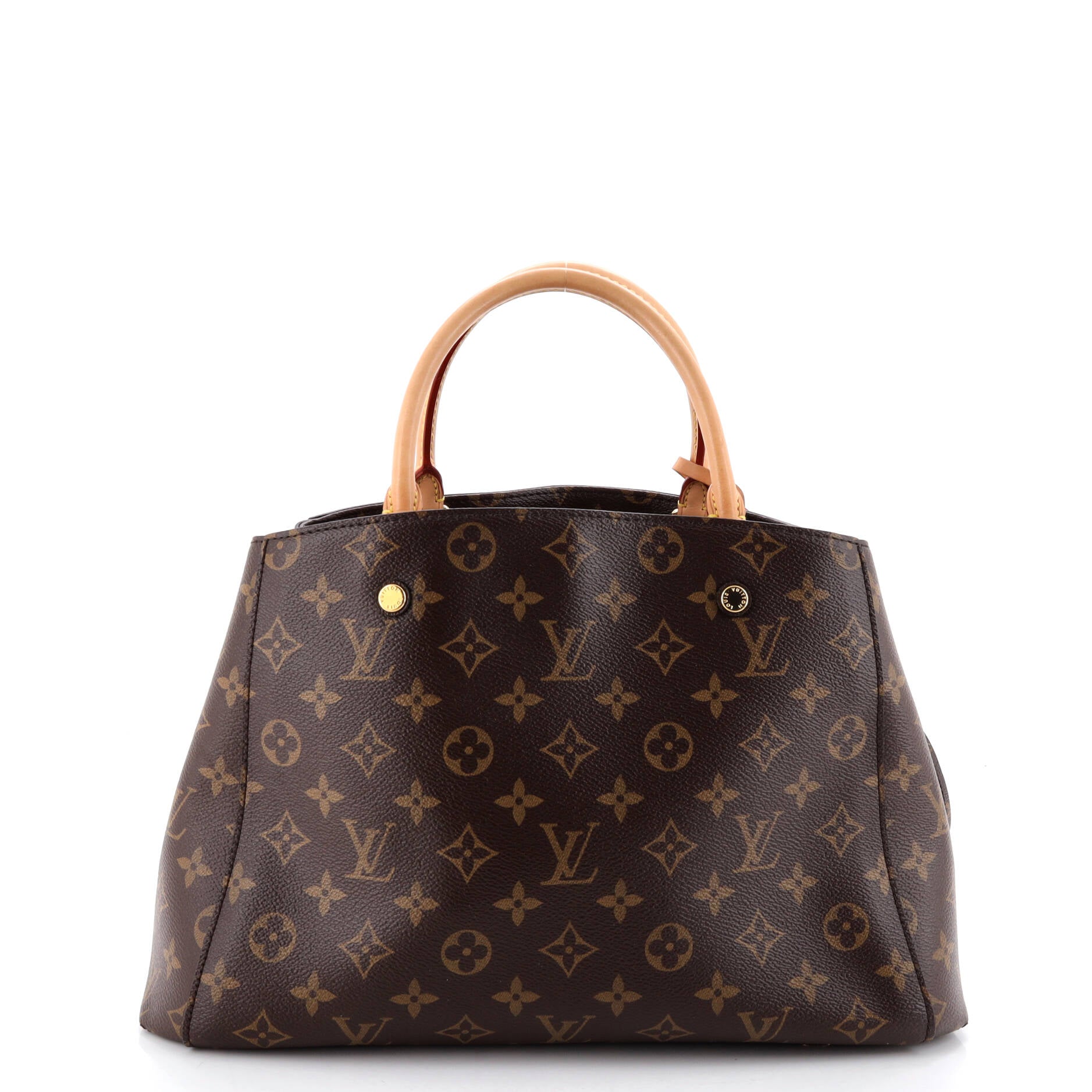 Montaigne Handbag Monogram Canvas MM