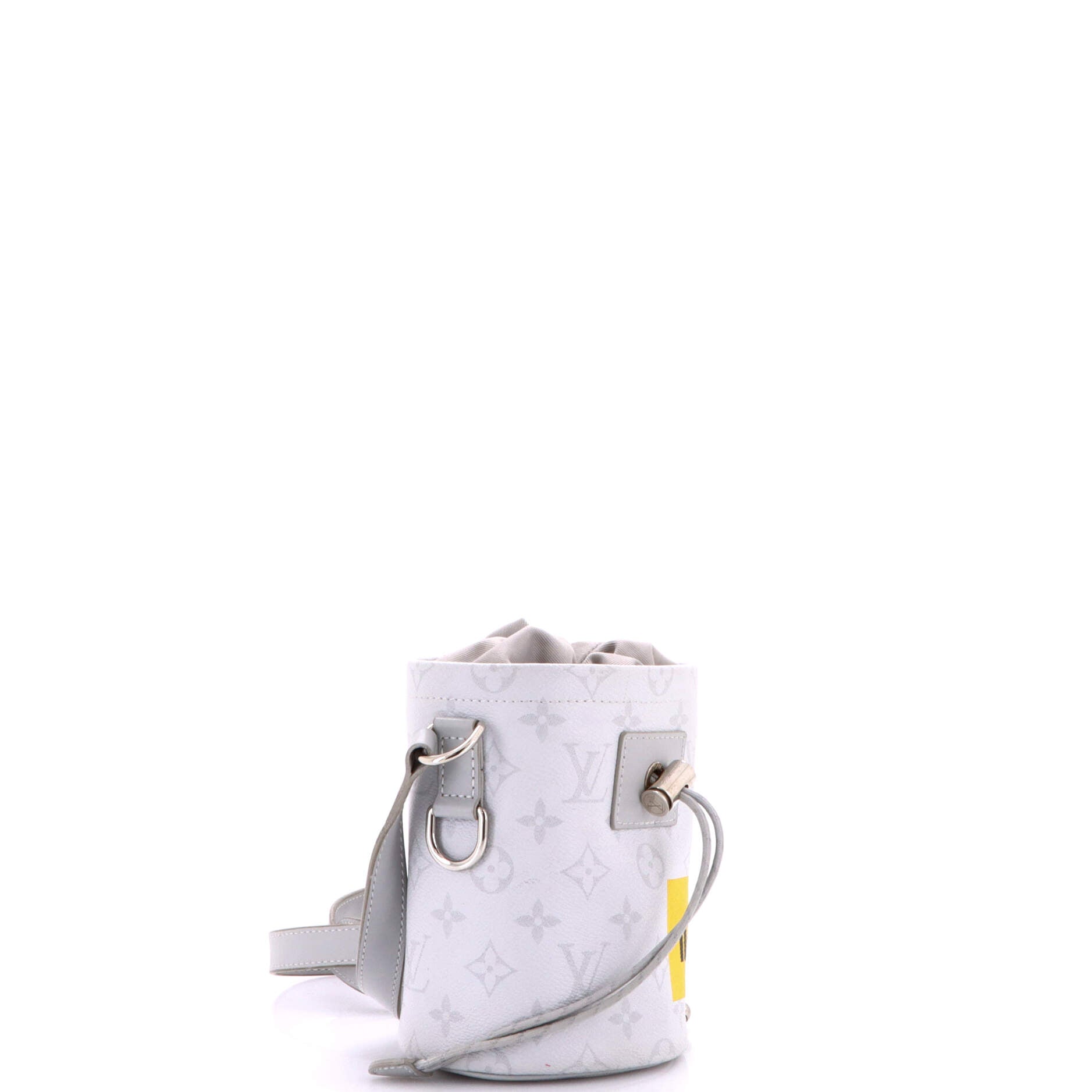 Chalk Nano Bag Limited Edition Logo Story Monogram Canvas
