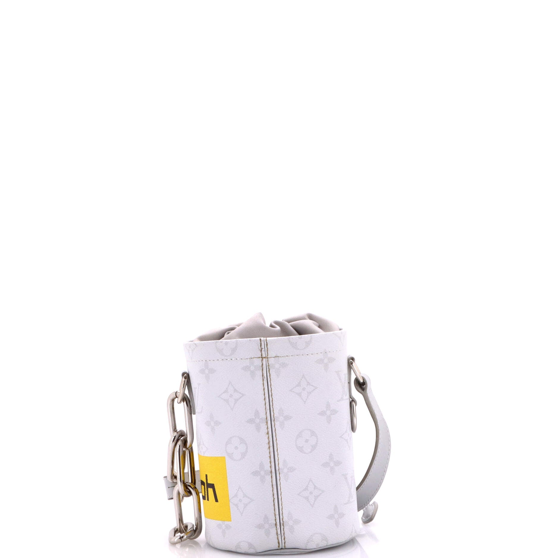 Chalk Nano Bag Limited Edition Logo Story Monogram Canvas