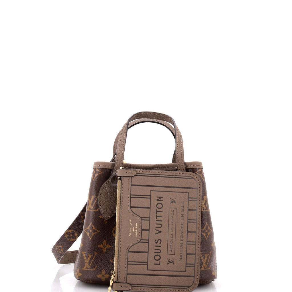 Neverfull Bandouliere Inside Out Monogram Canvas and Leather BB
