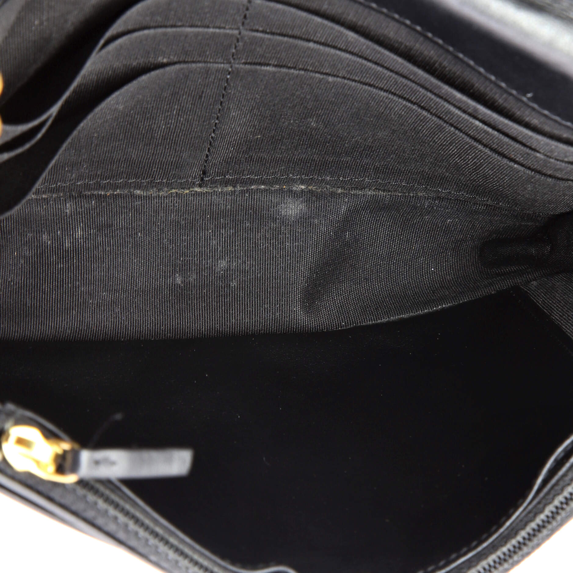 Boy Wallet on Chain Quilted Caviar