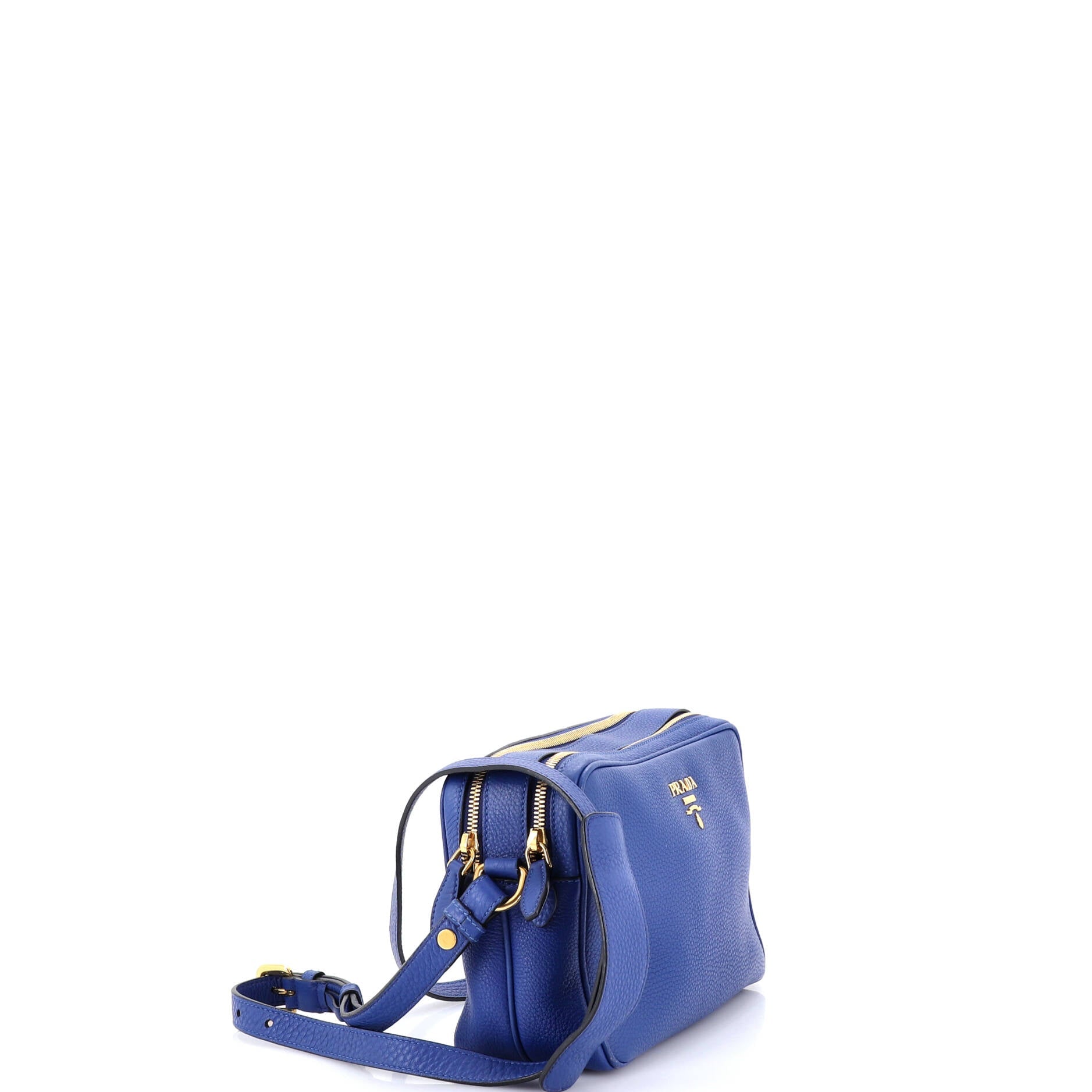 Double Zip Camera Bag Vitello Phenix Medium