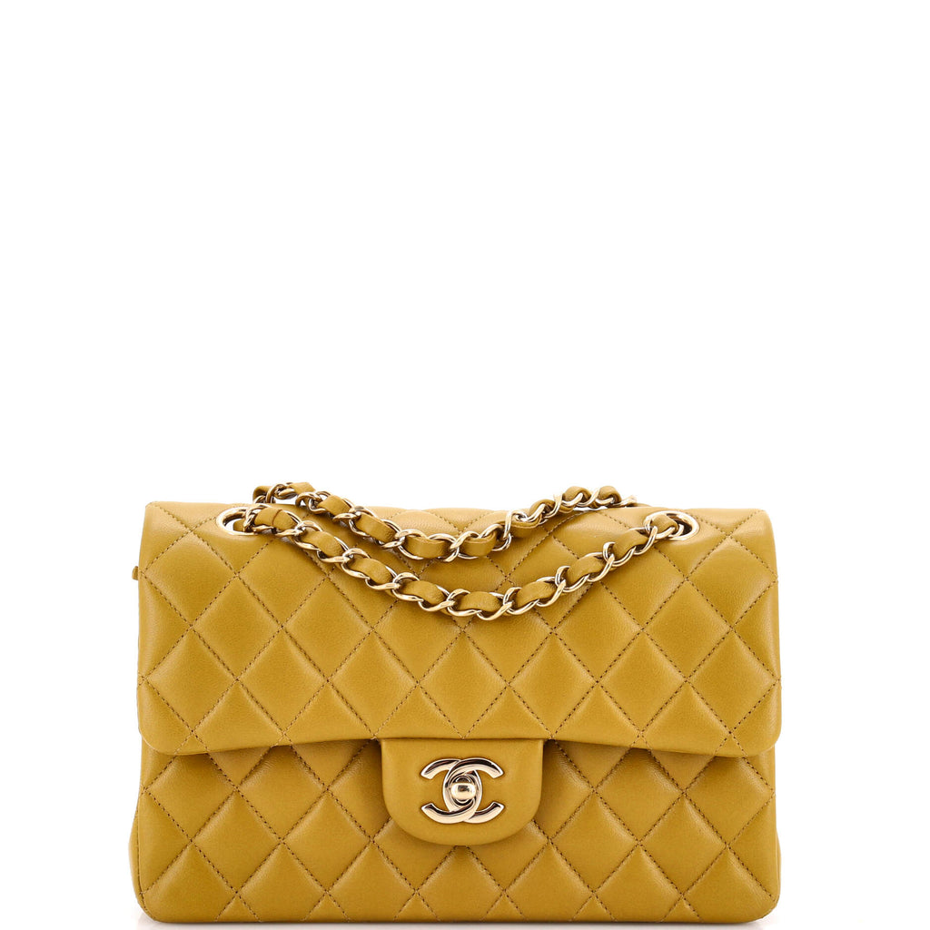 Classic Double Flap Bag Quilted Lambskin Small
