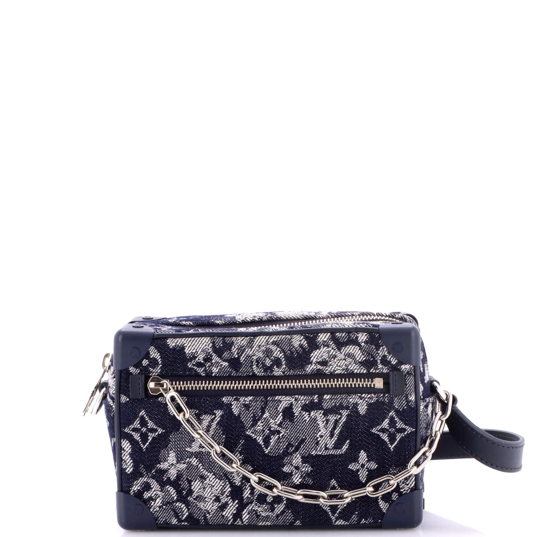 Soft Trunk Bag Monogram Tapestry Canvas Mini