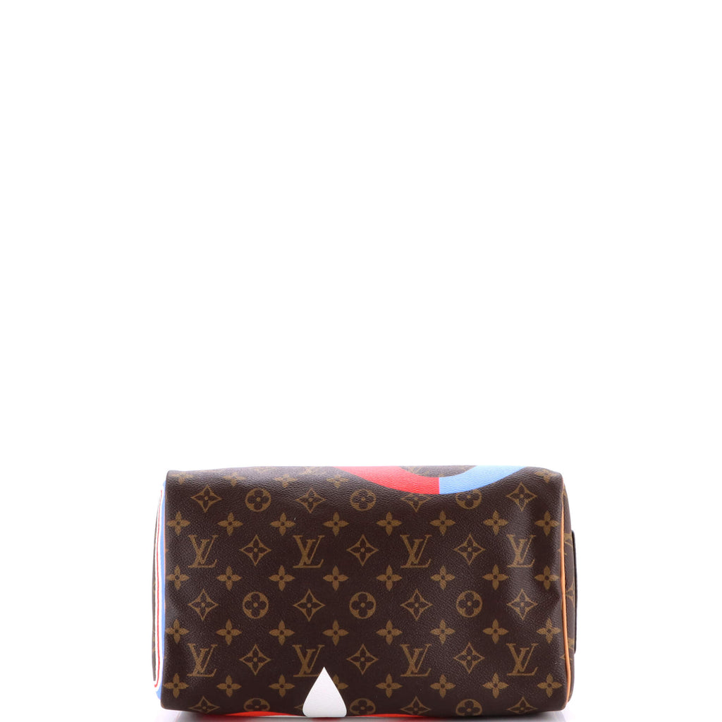 Speedy Bandouliere Bag Limited Edition Game On Monogram Canvas 30
