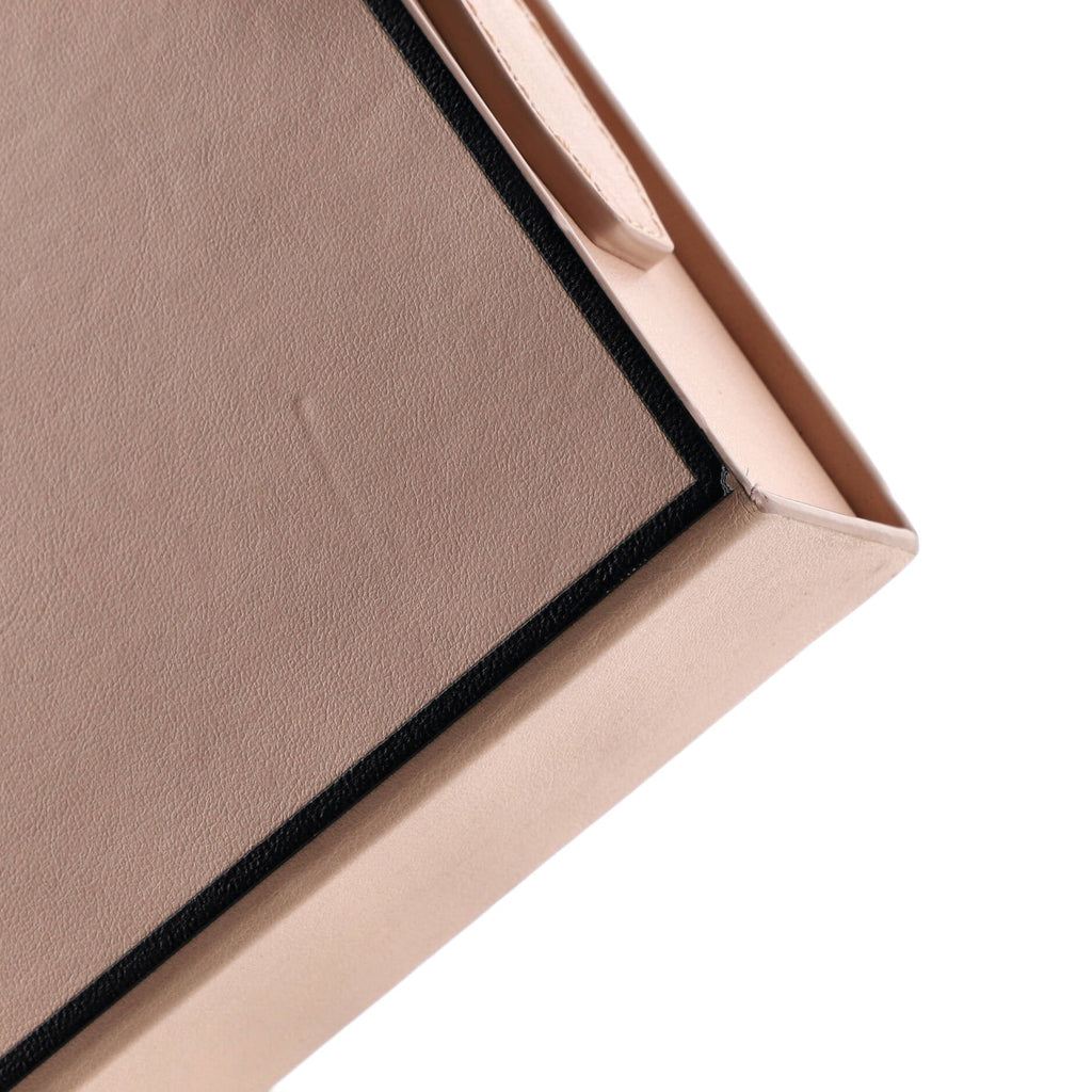 Logo Horizontal Box Crossbody Bag Leather