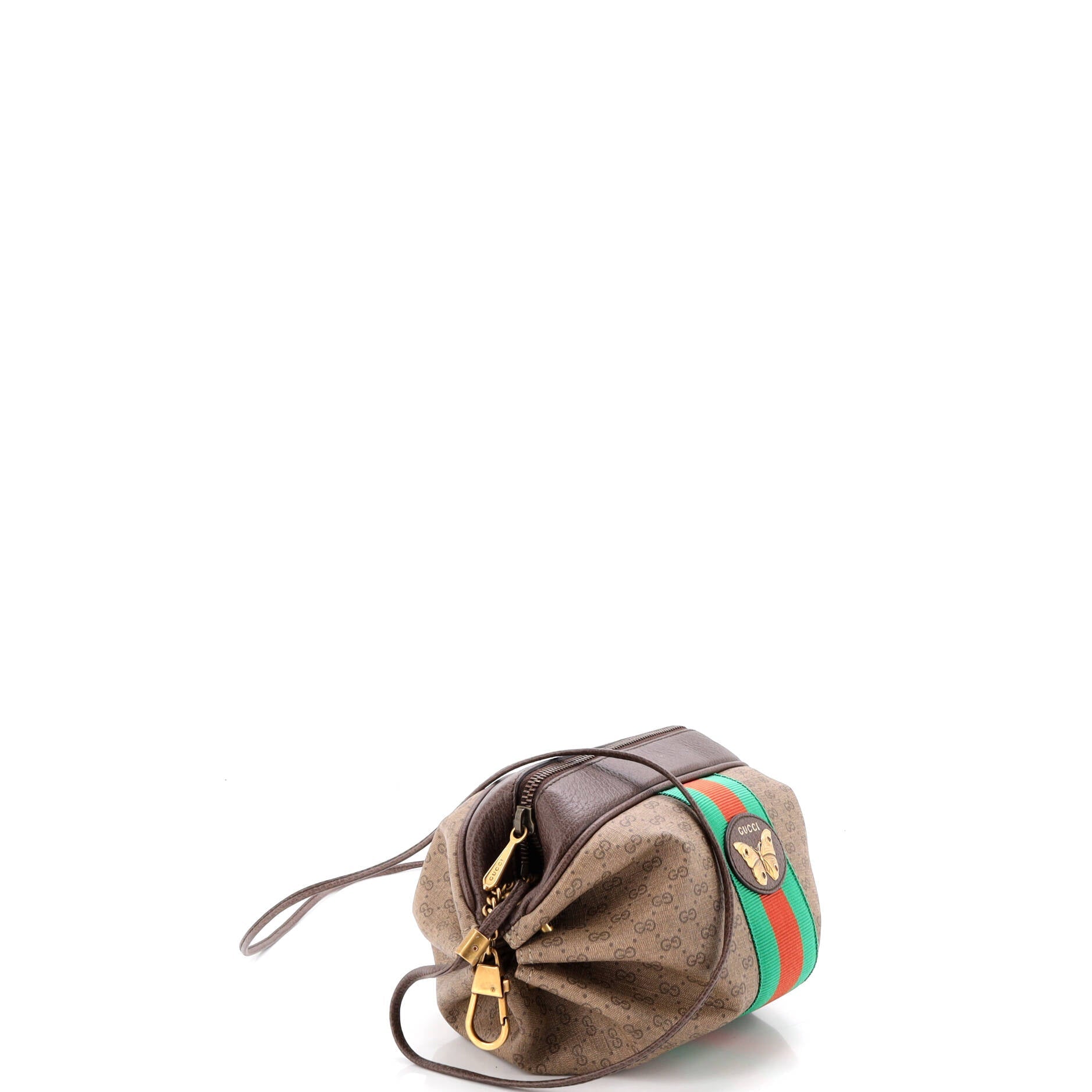 Web Butterfly Candy Crossbody Bag Mini GG Coated Canvas