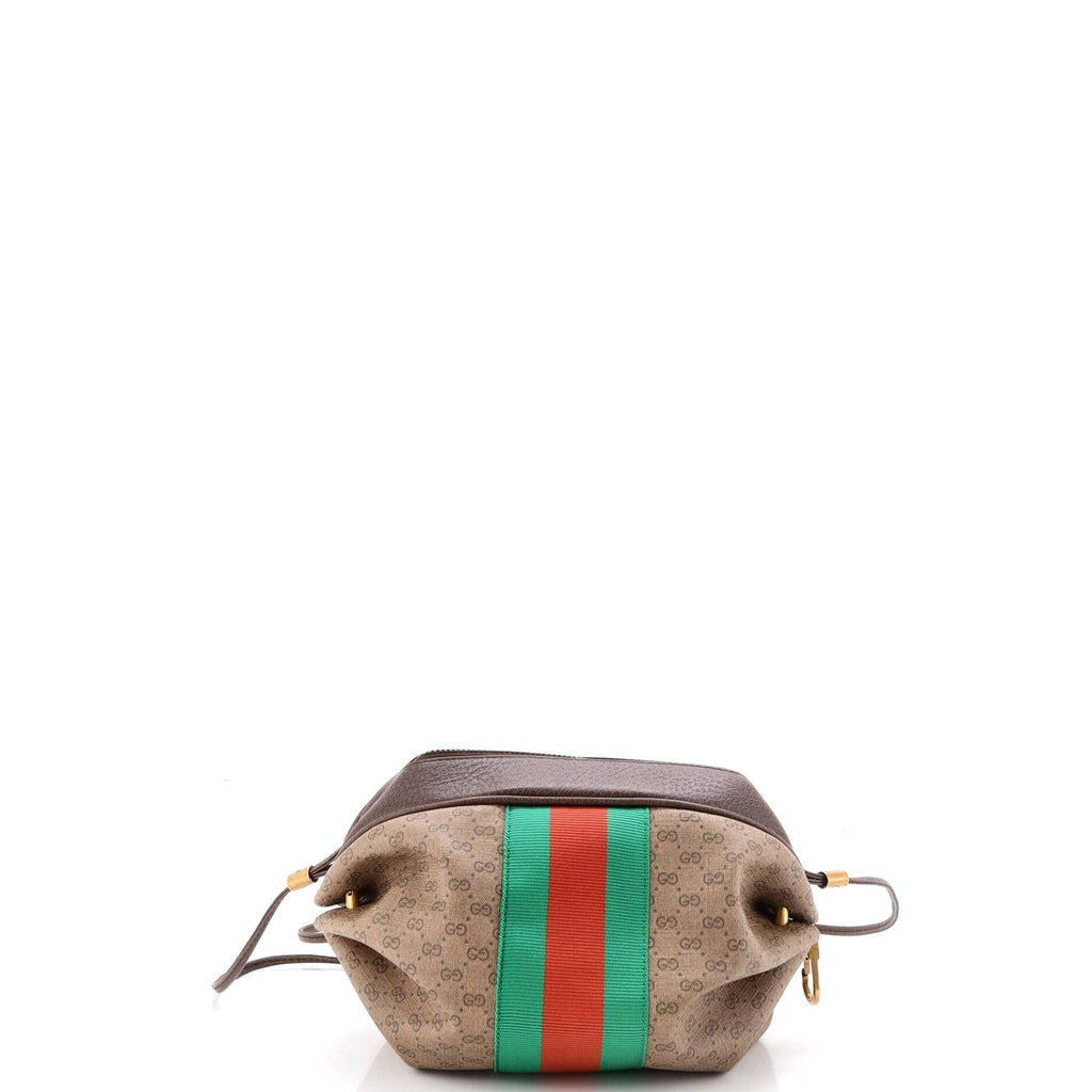 Web Butterfly Candy Crossbody Bag Mini GG Coated Canvas