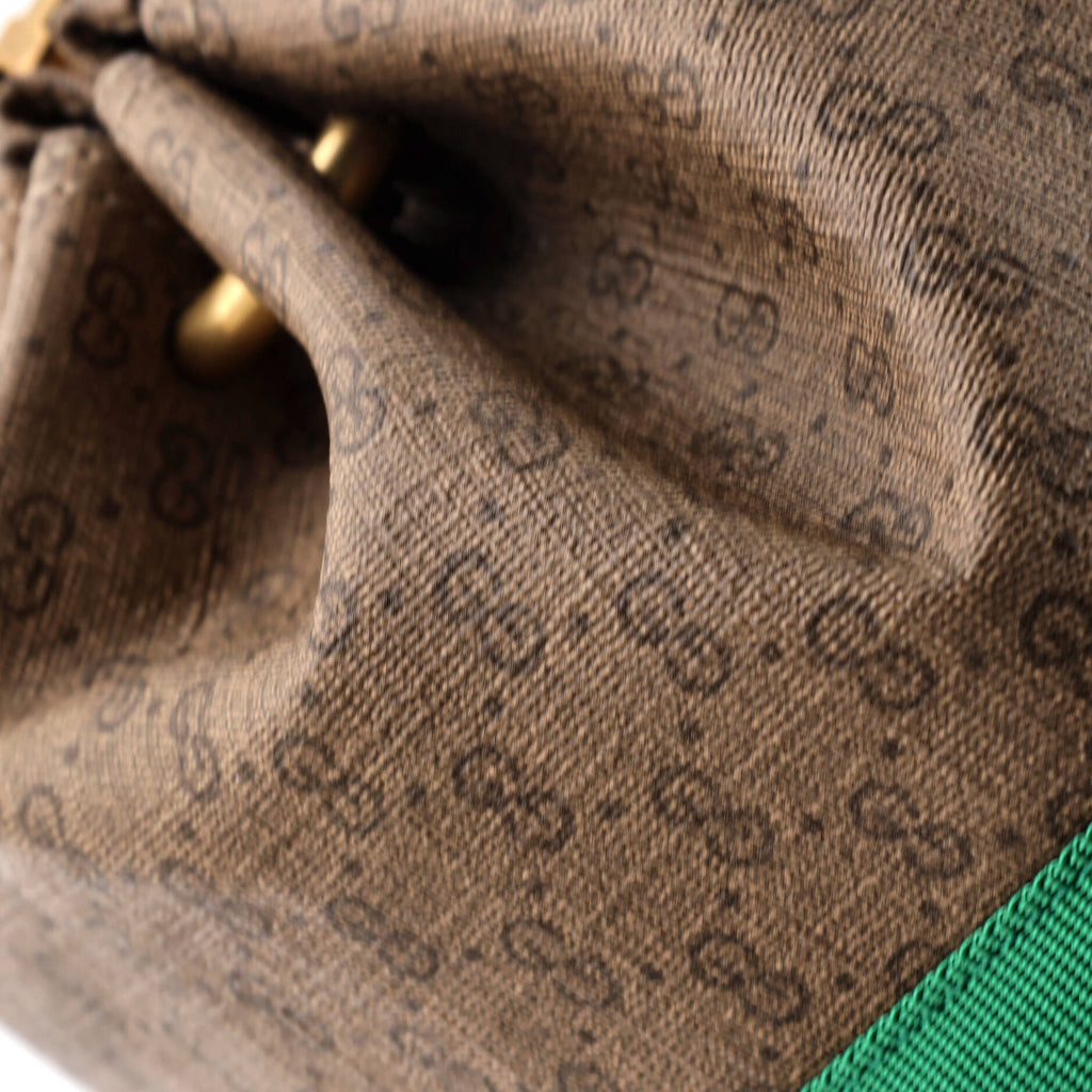 Web Butterfly Candy Crossbody Bag Mini GG Coated Canvas