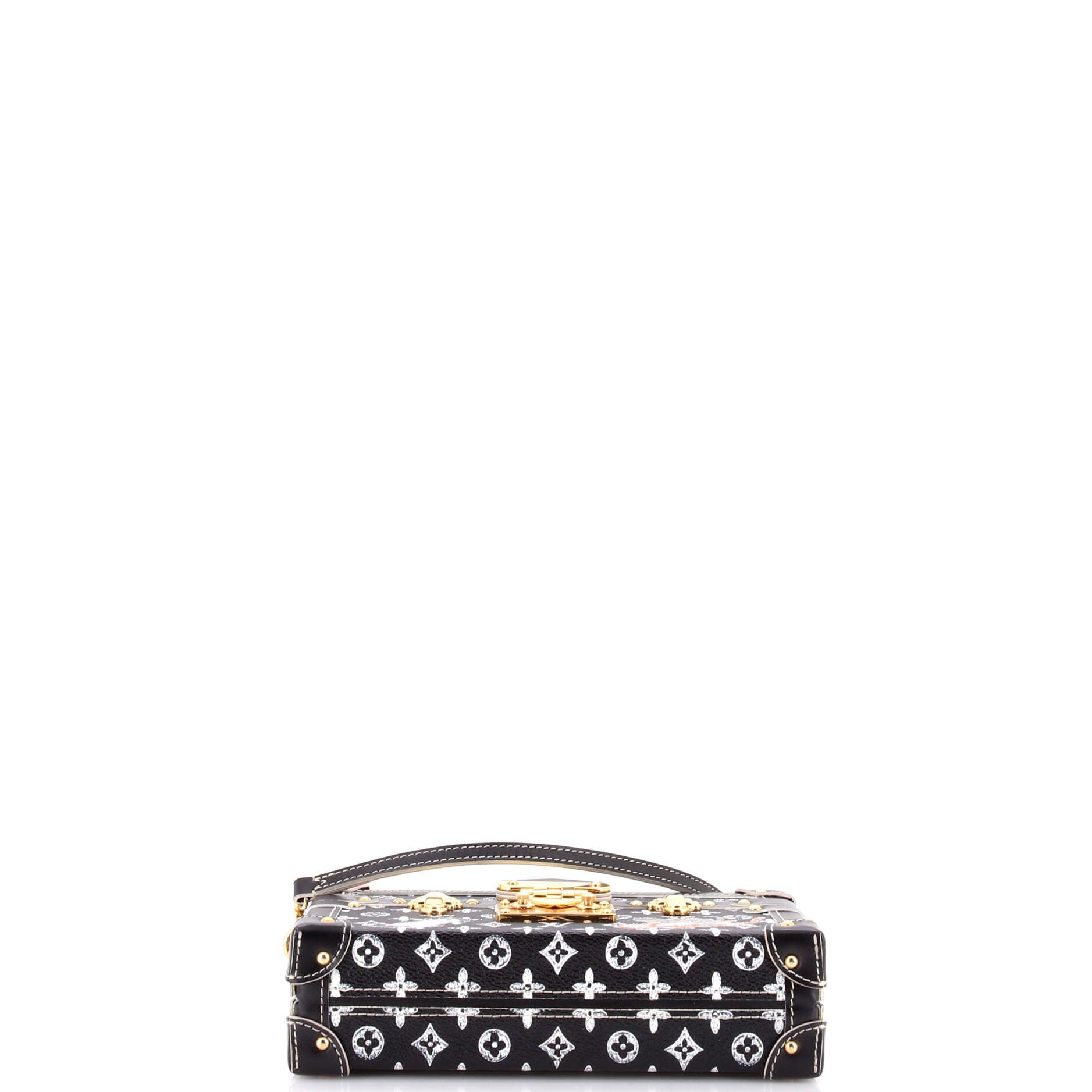 Petite Malle Handbag Limited Edition Grace Coddington Catogram Canvas