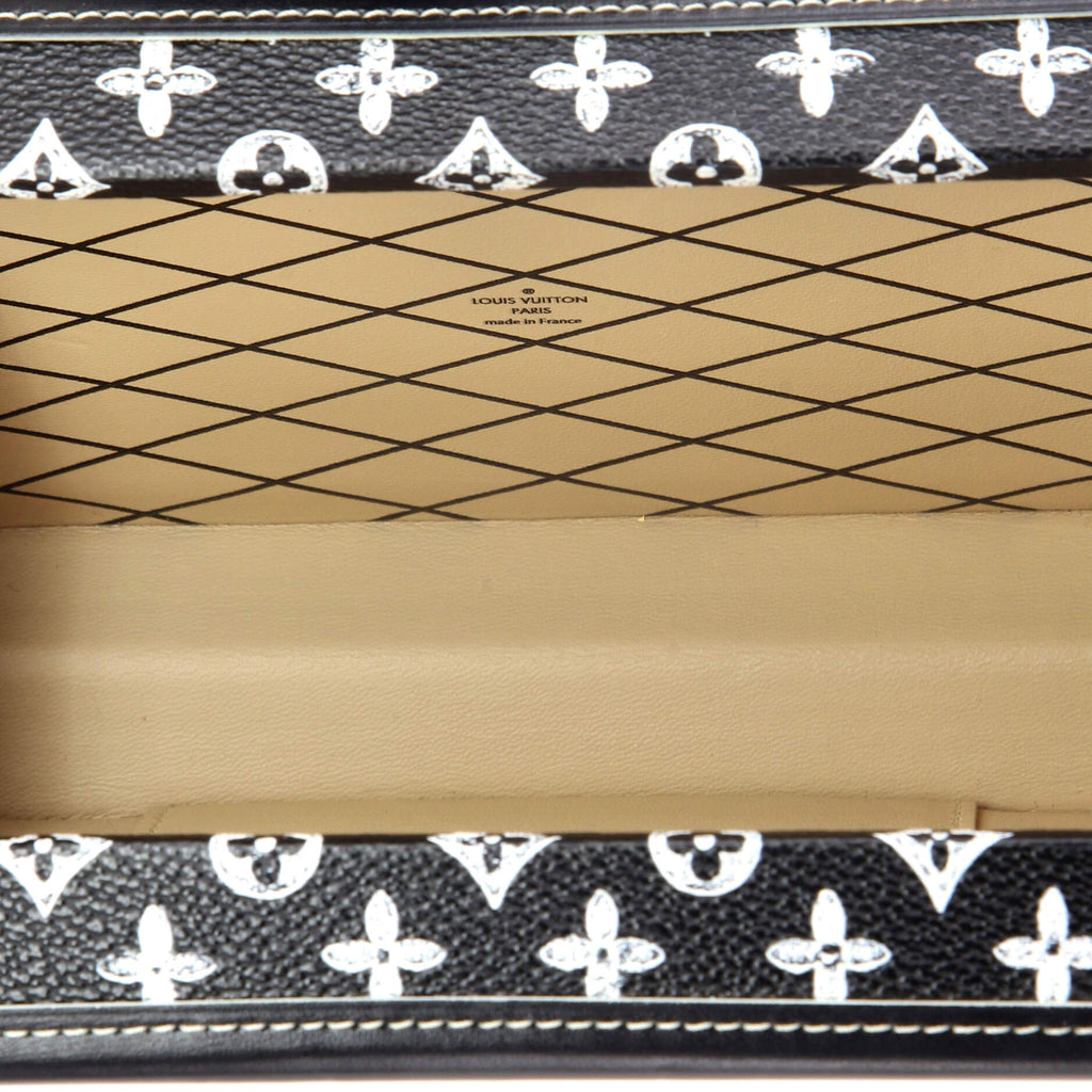 Petite Malle Handbag Limited Edition Grace Coddington Catogram Canvas