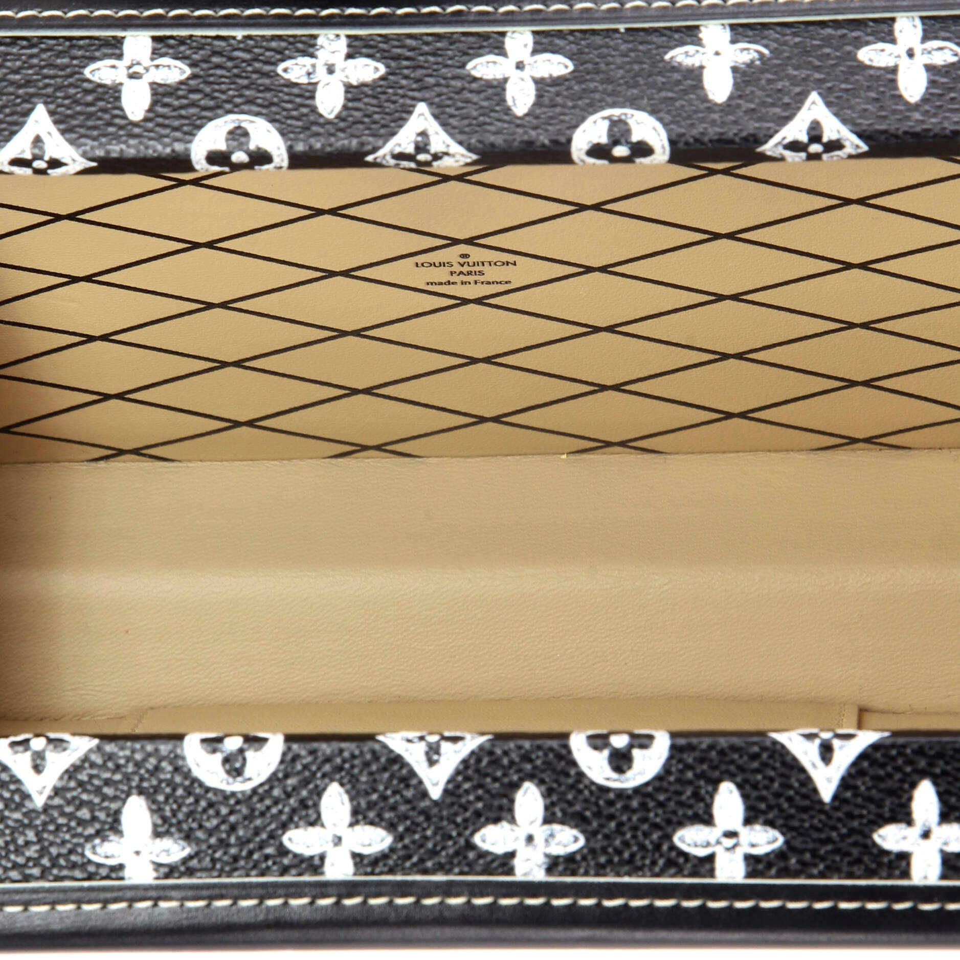 Petite Malle Handbag Limited Edition Grace Coddington Catogram Canvas