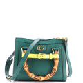 Diana NM Bamboo Handle Tote Leather Mini