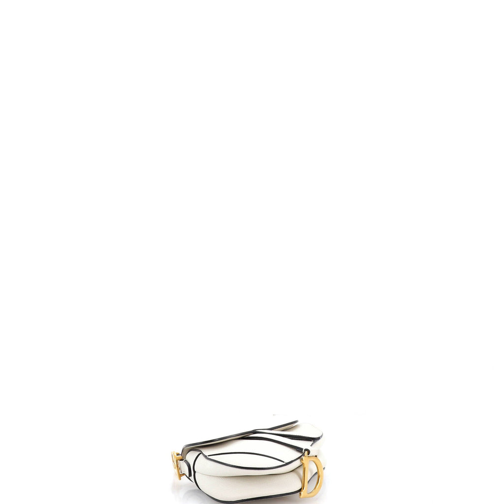 Saddle Handbag Leather Mini