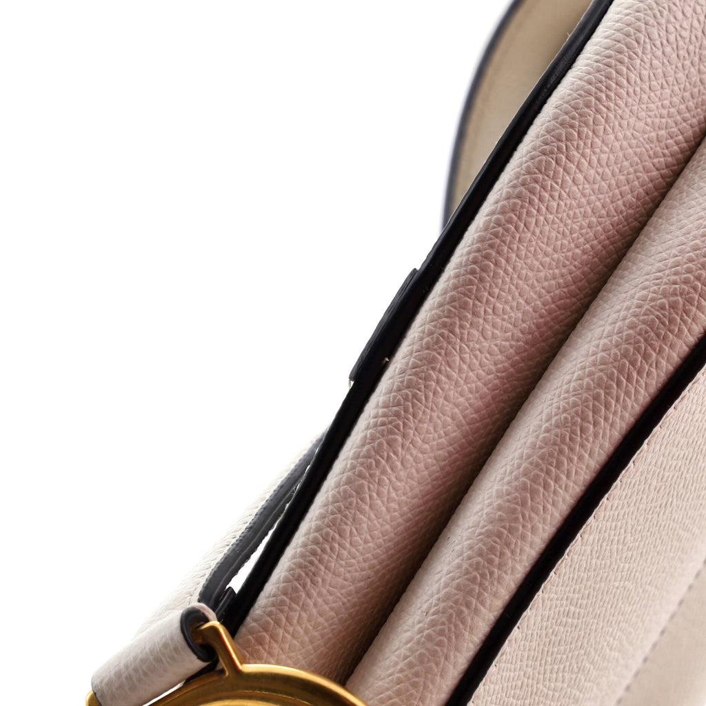 Saddle Handbag Leather Mini