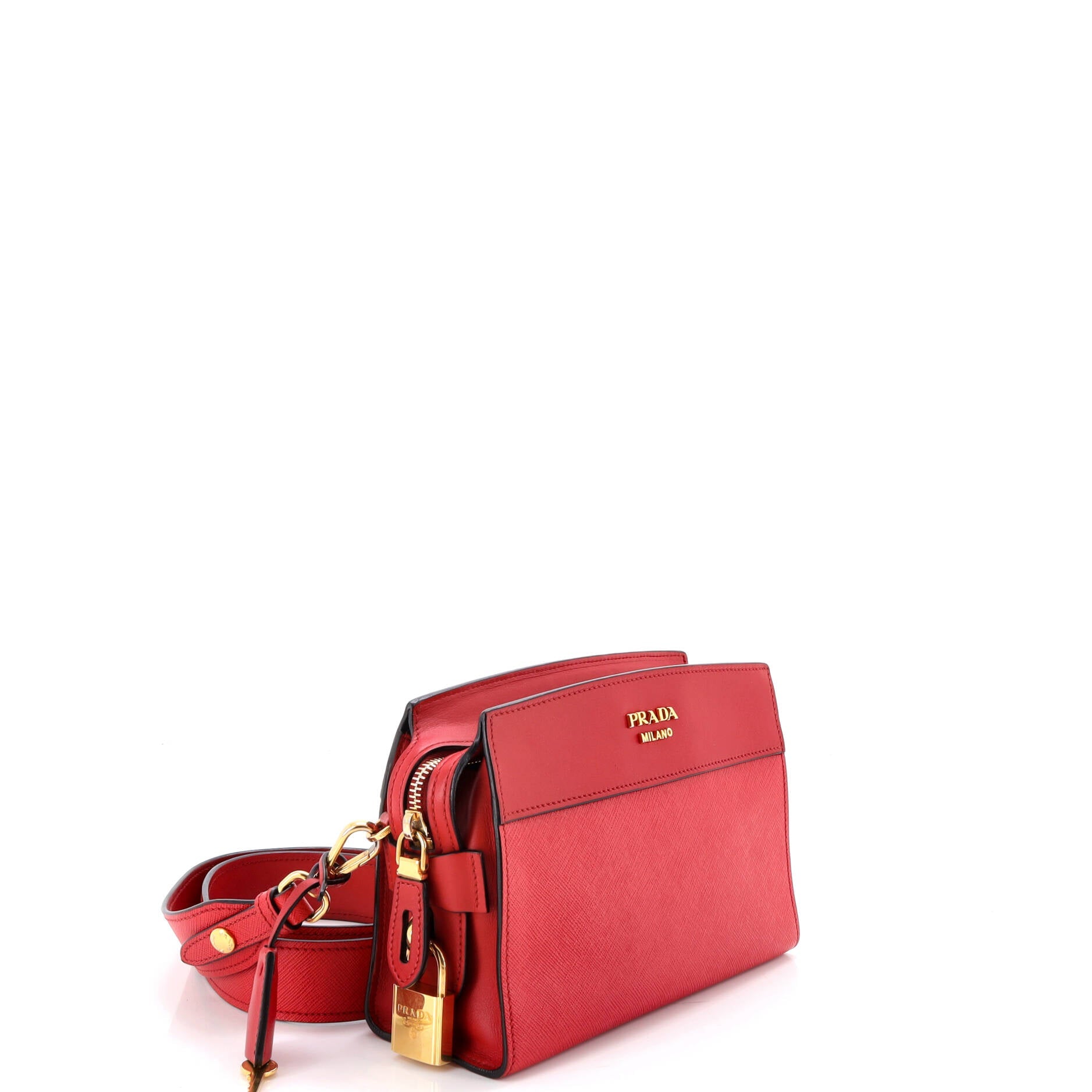 Esplanade Crossbody Bag Saffiano with City Calf Small
