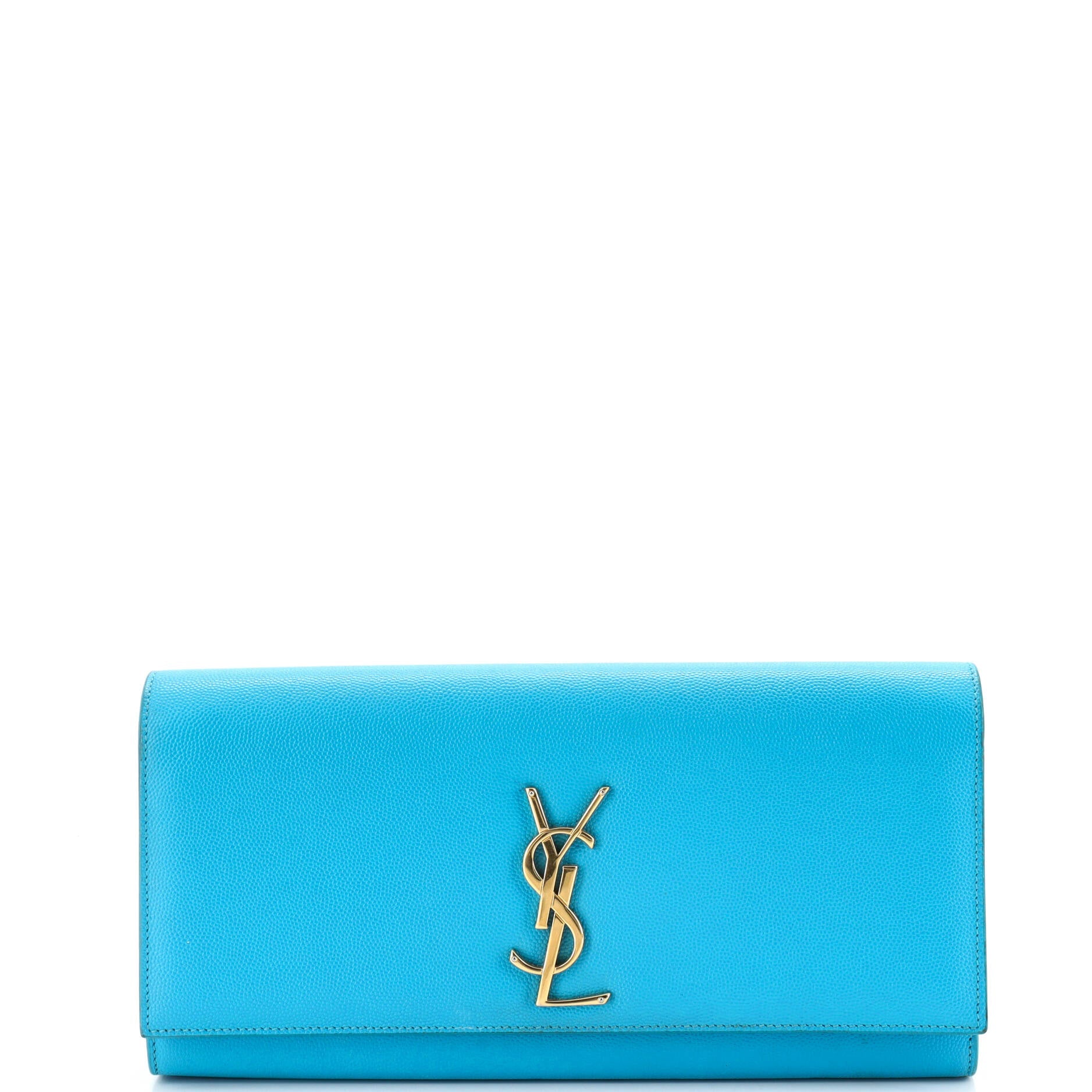 Classic Monogram Clutch Leather Long