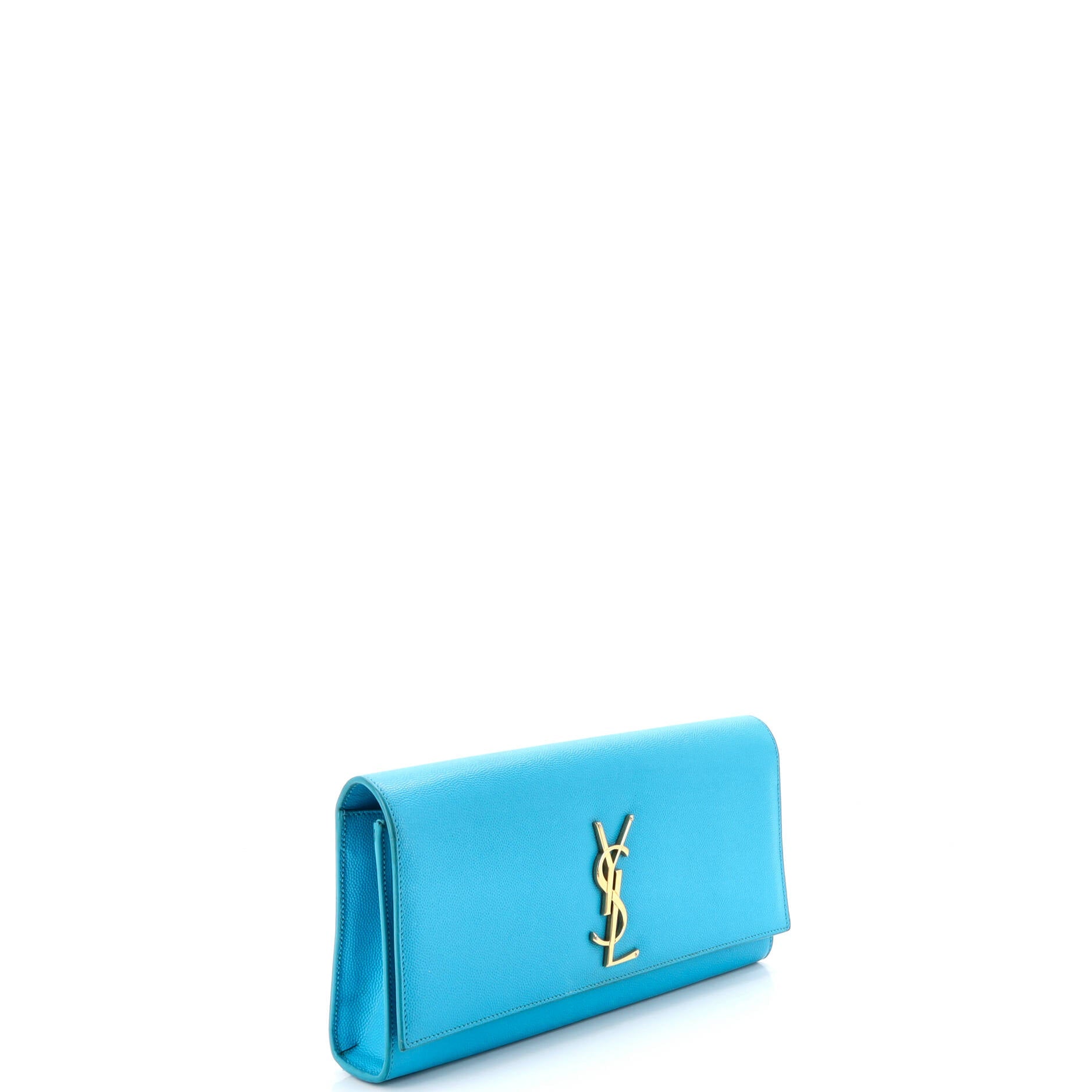 Classic Monogram Clutch Leather Long