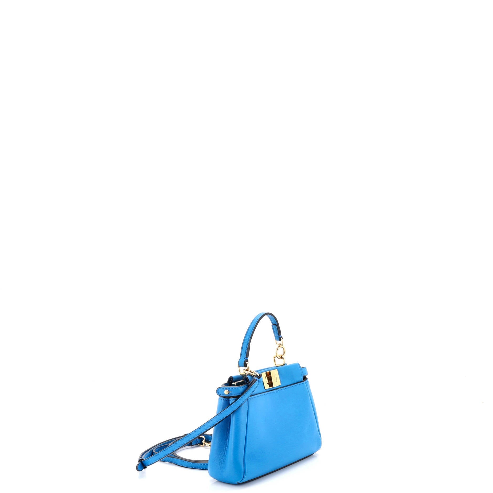 Peekaboo Bag Leather Nano