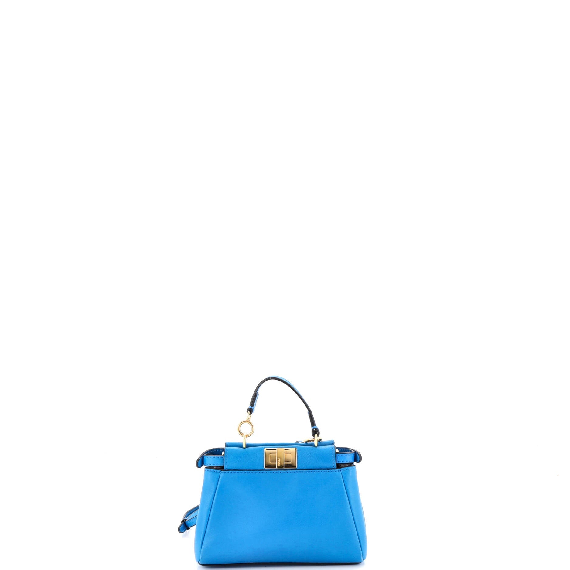 Peekaboo Bag Leather Nano