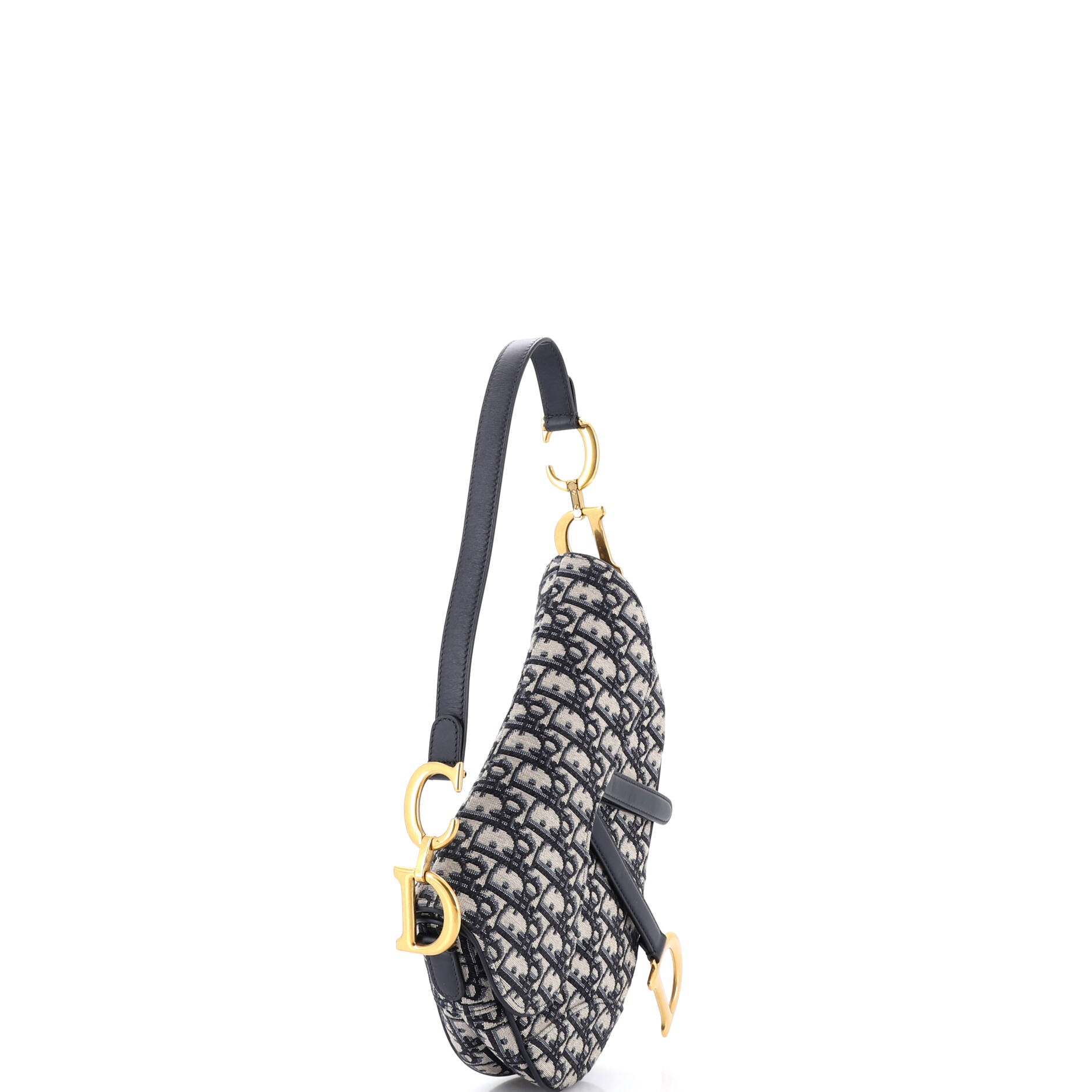 Saddle Handbag Oblique Canvas Medium