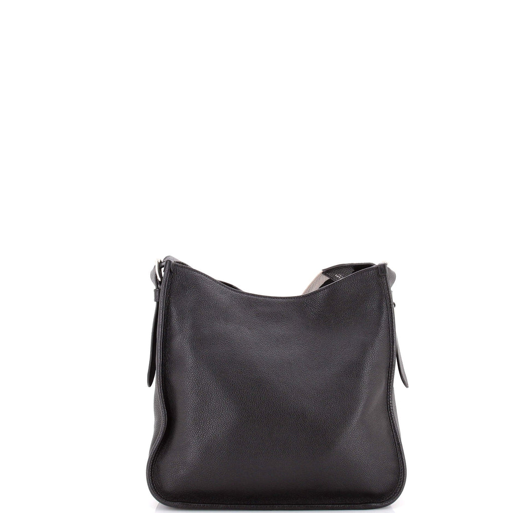 Logo Strap Hobo Leather Medium