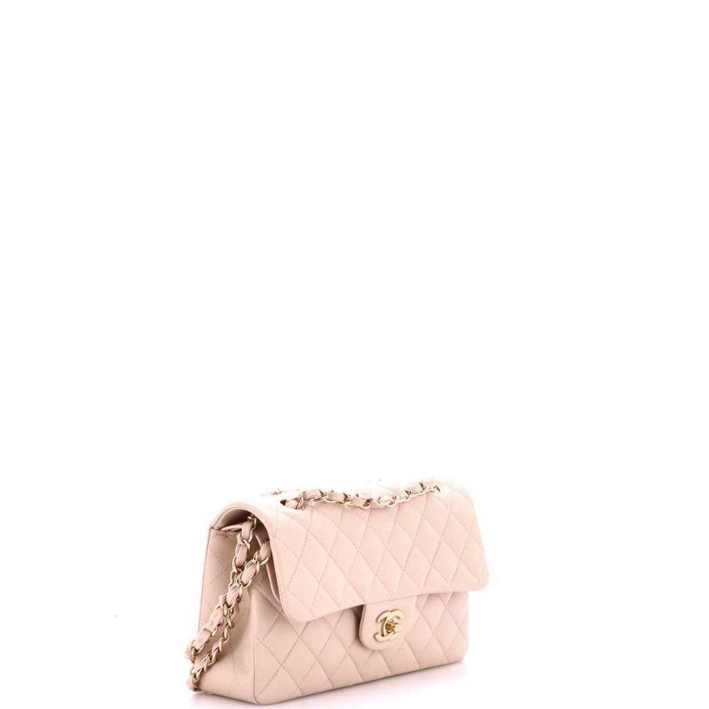 Classic Double Flap Bag Quilted Lambskin Small