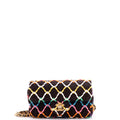 Pearl Crush Flap Bag Quilted Tweed Mini