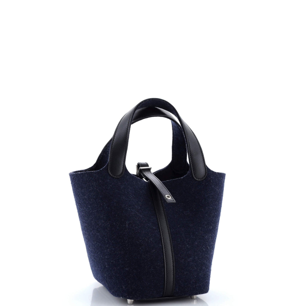 Picotin Lock Bag Felt with Leather PM