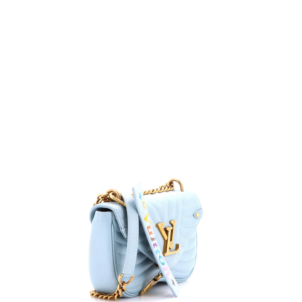 New Wave Chain Bag Quilted Leather PM