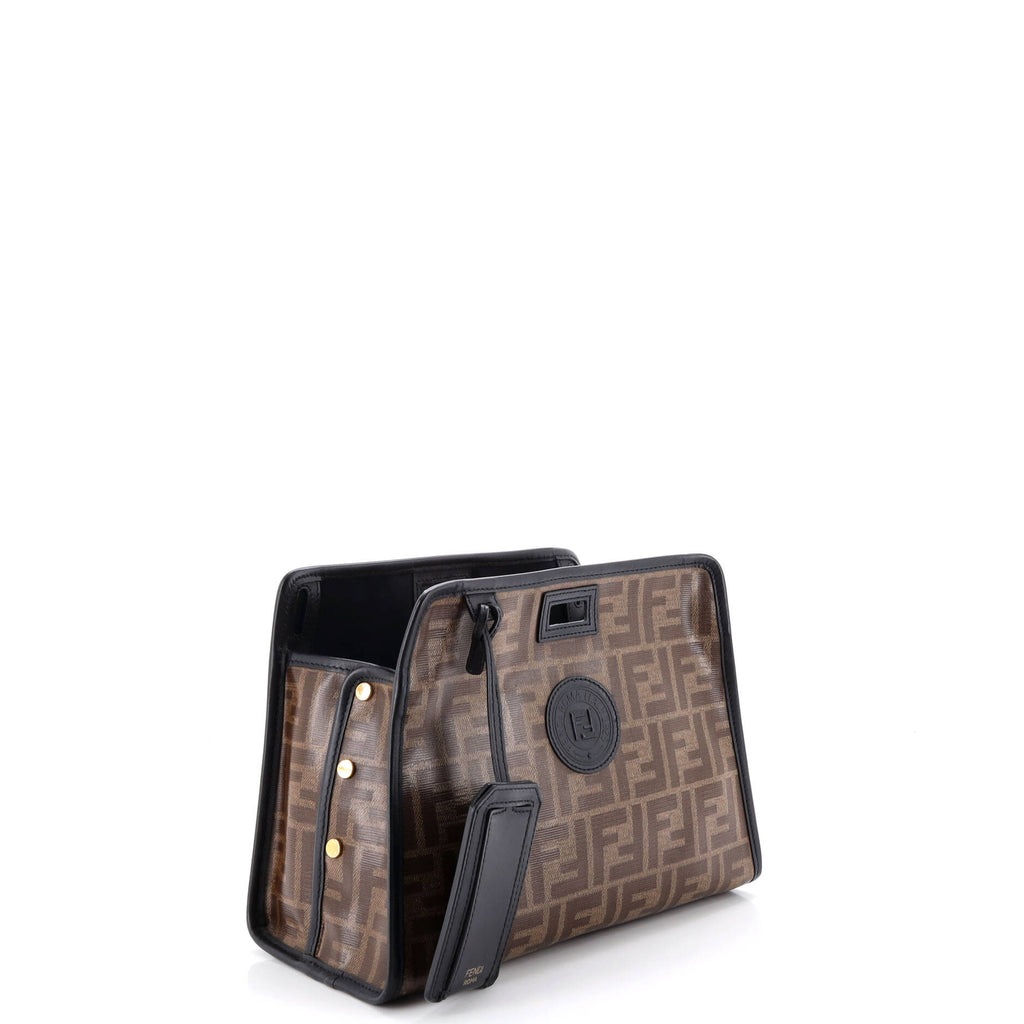 Peekaboo Defender Zucca Coated Canvas Small