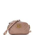 GG Marmont Shoulder Bag Matelasse Leather Small