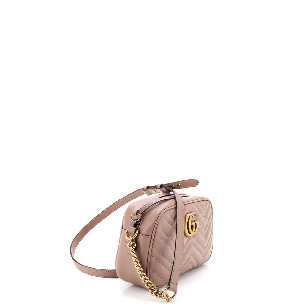 GG Marmont Shoulder Bag Matelasse Leather Small