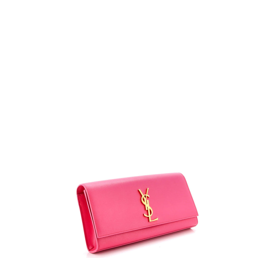 Classic Monogram Clutch Leather Long