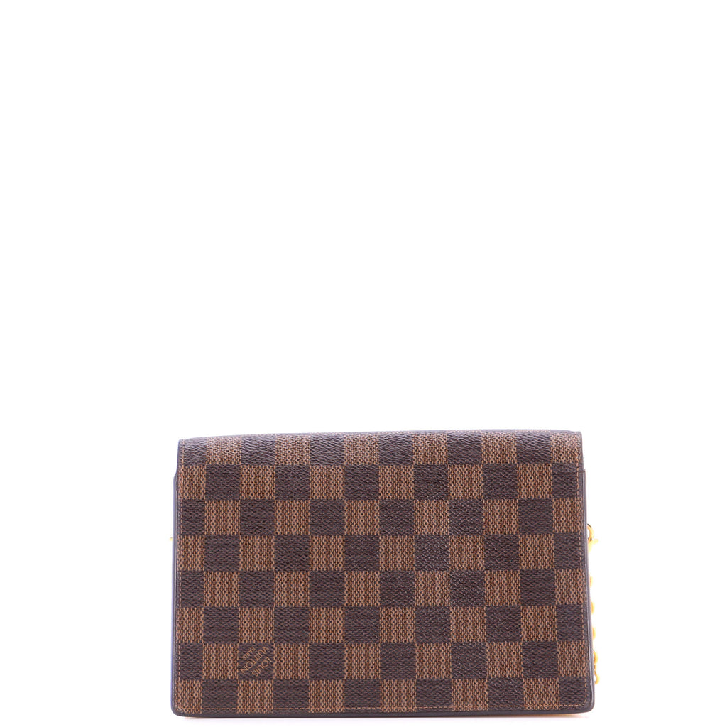 Vavin Chain Wallet NM Damier with Leather