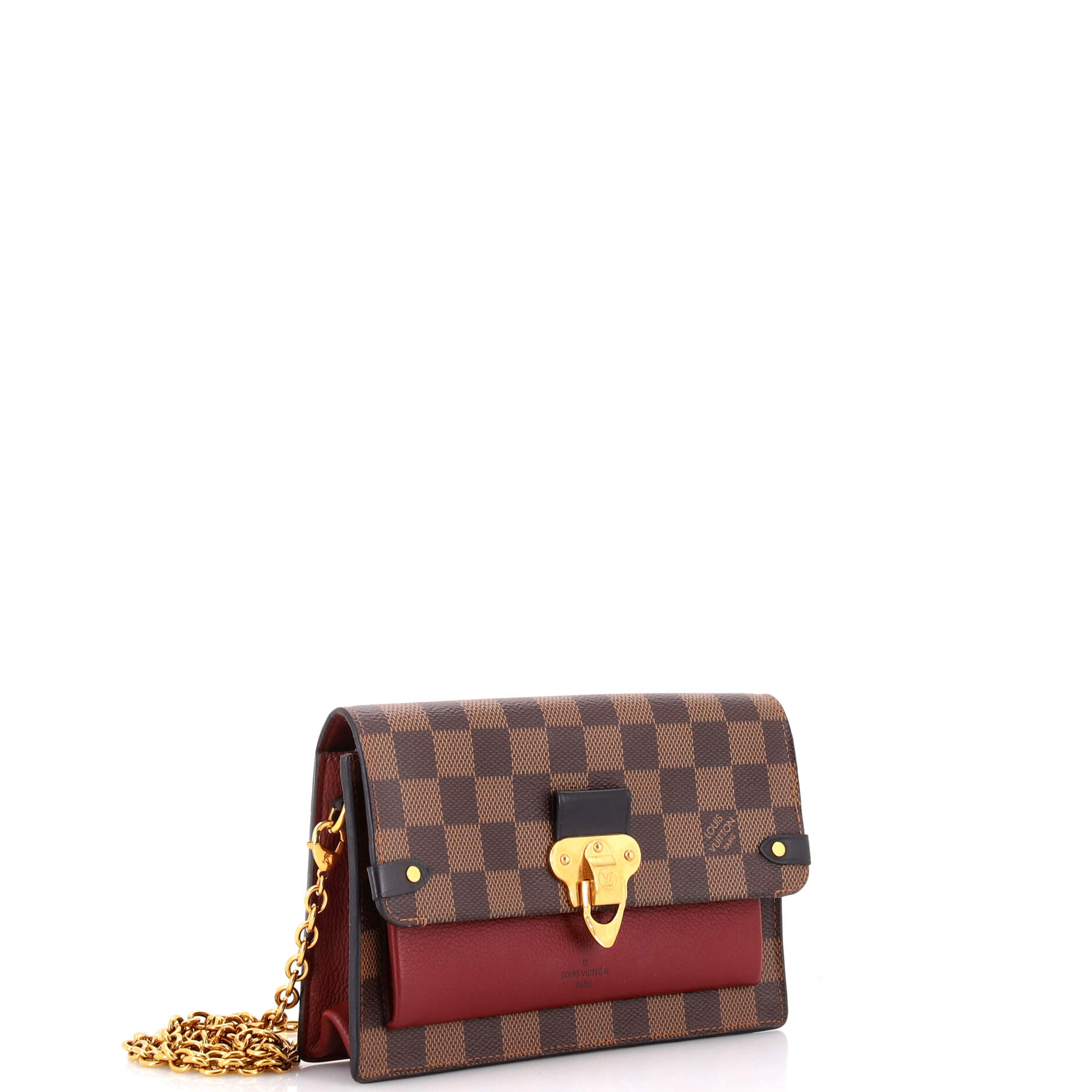 Vavin Chain Wallet NM Damier with Leather