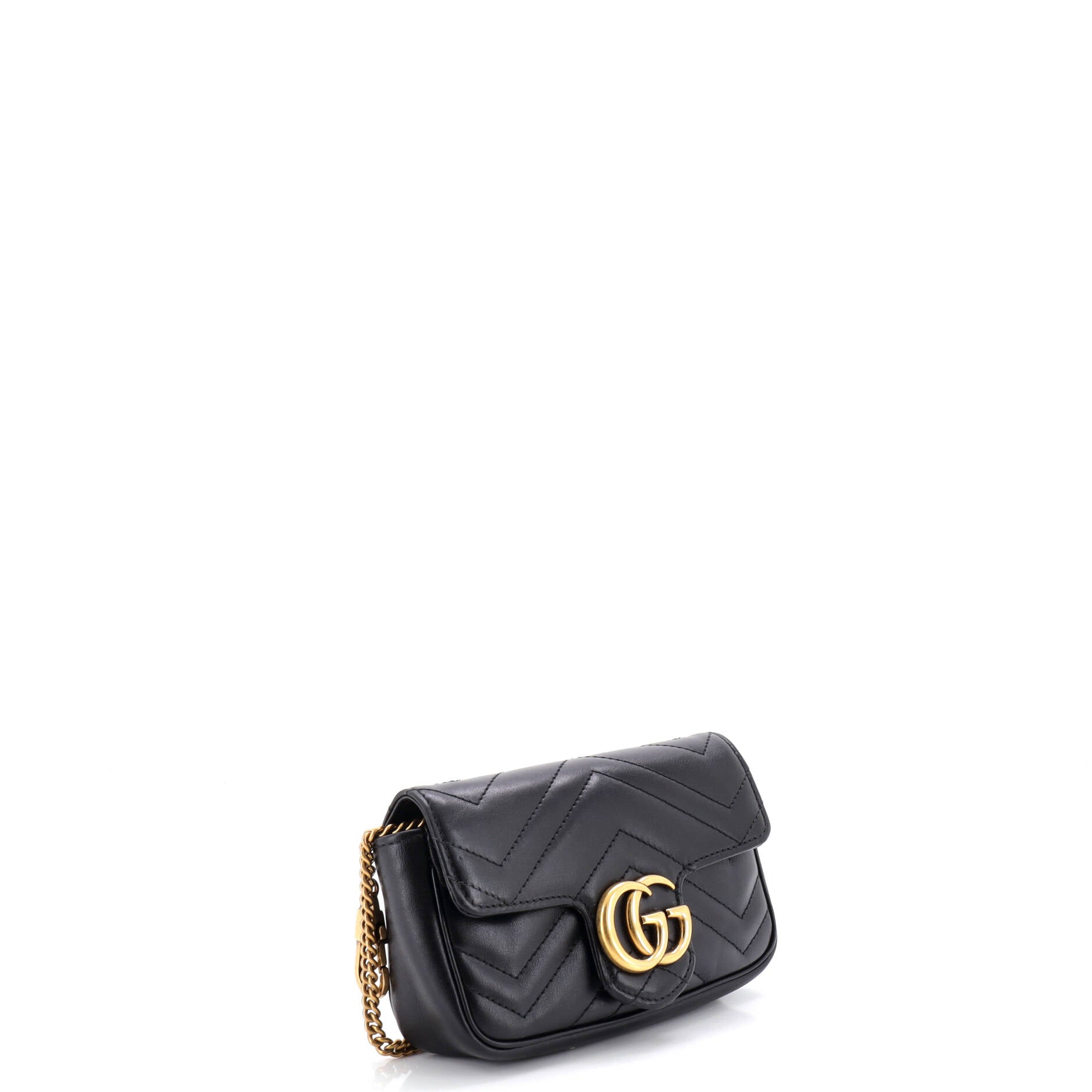 GG Marmont Flap Bag Matelasse Leather Super Mini