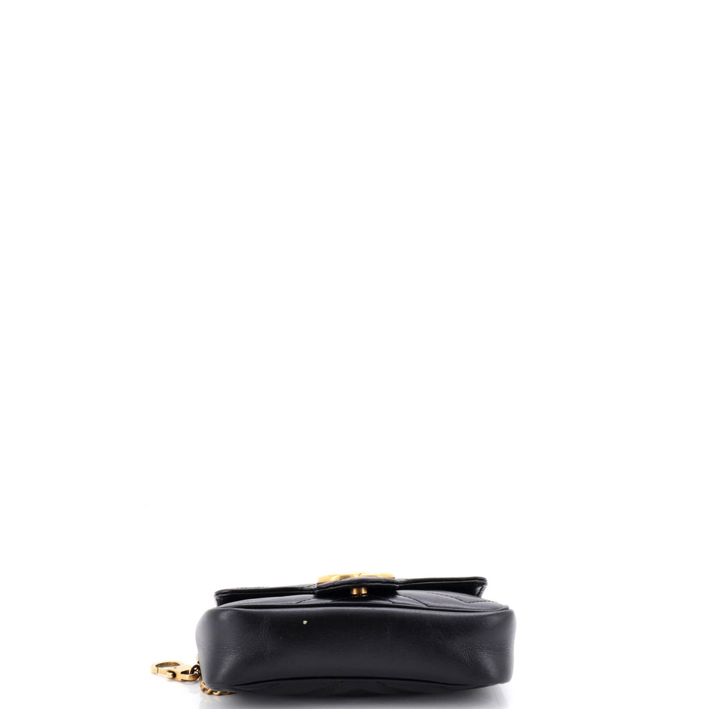 GG Marmont Flap Bag Matelasse Leather Super Mini