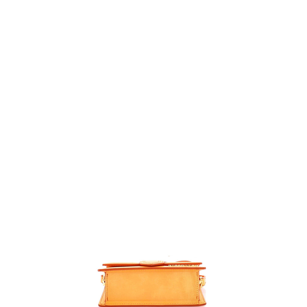 Le Bambino Top Handle Flap Bag Leather