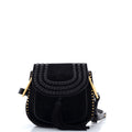 Hudson Handbag Whipstitch Suede Small