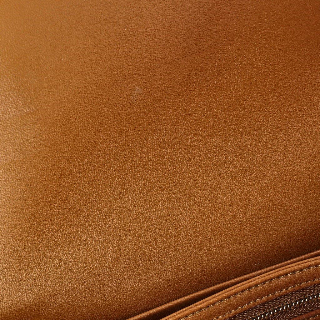 Triomphe Shoulder Bag Canvas with Leather Medium