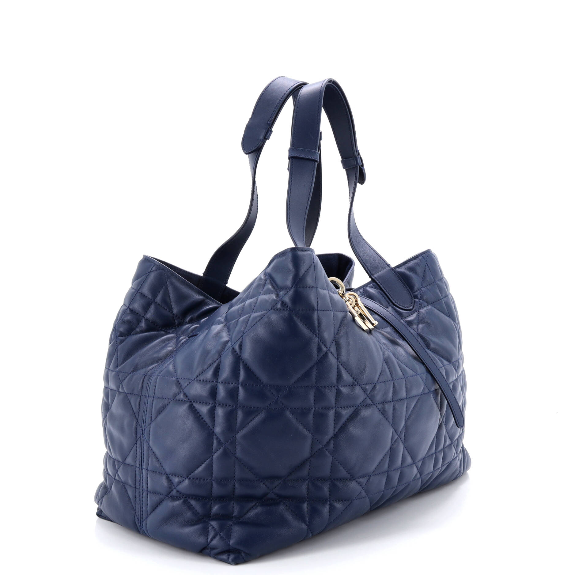 Toujours Tote Bag Macrocannage Quilt Calfskin Large
