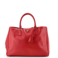 Lux Open Tote Saffiano Leather Large