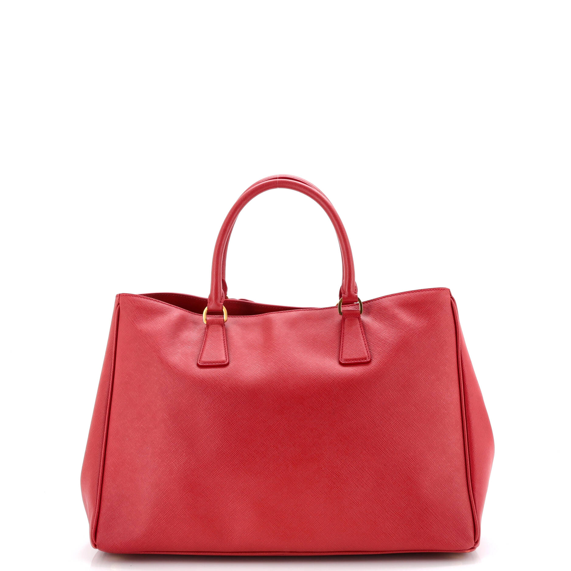 Lux Open Tote Saffiano Leather Large
