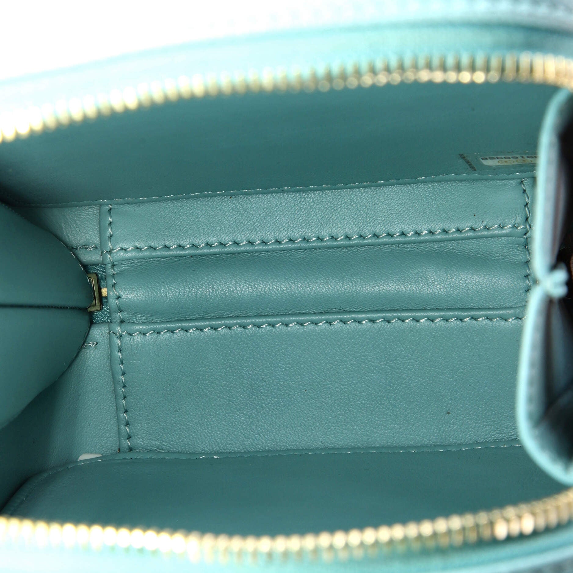 Filigree Vertical Vanity Case Quilted Caviar