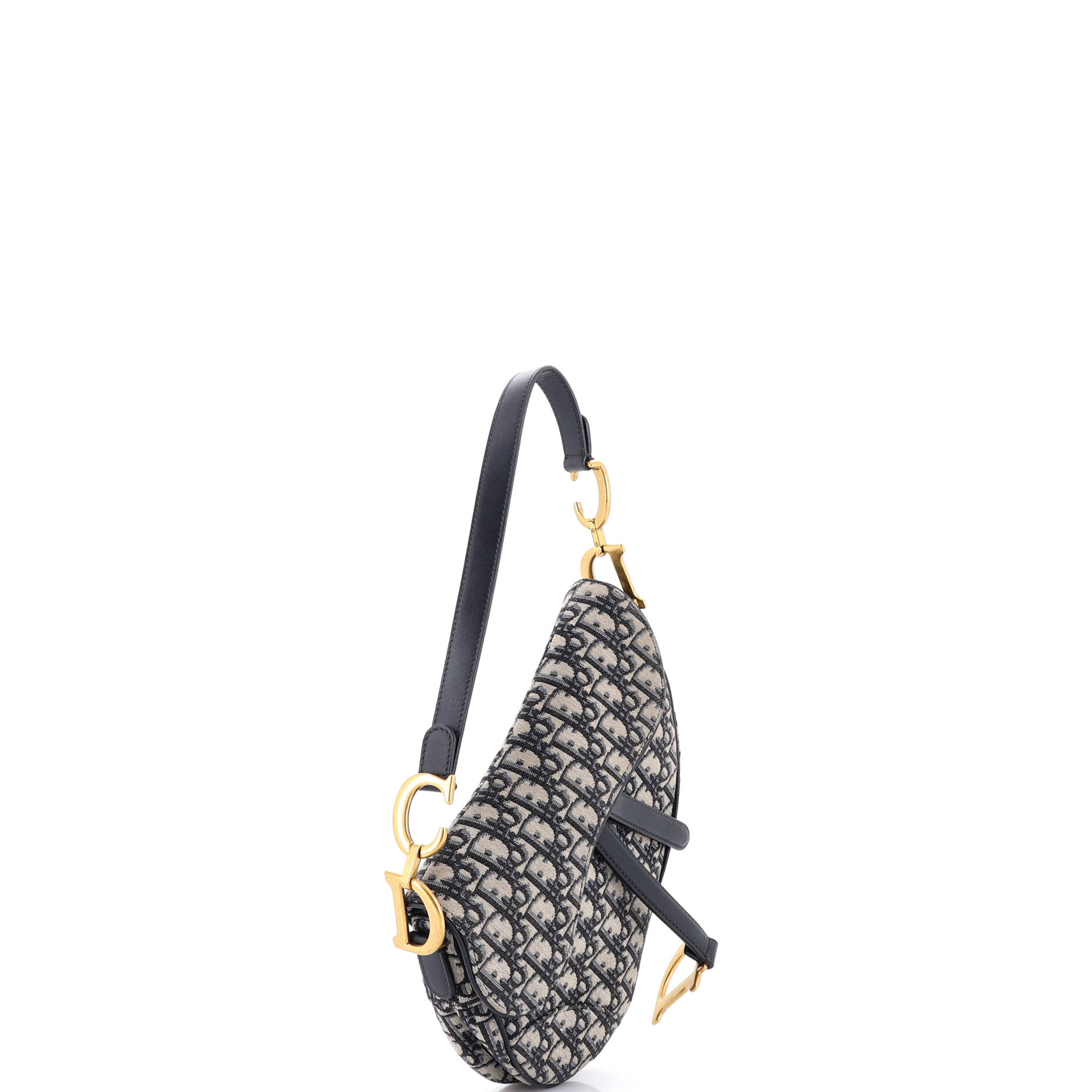Saddle Handbag Oblique Canvas Medium