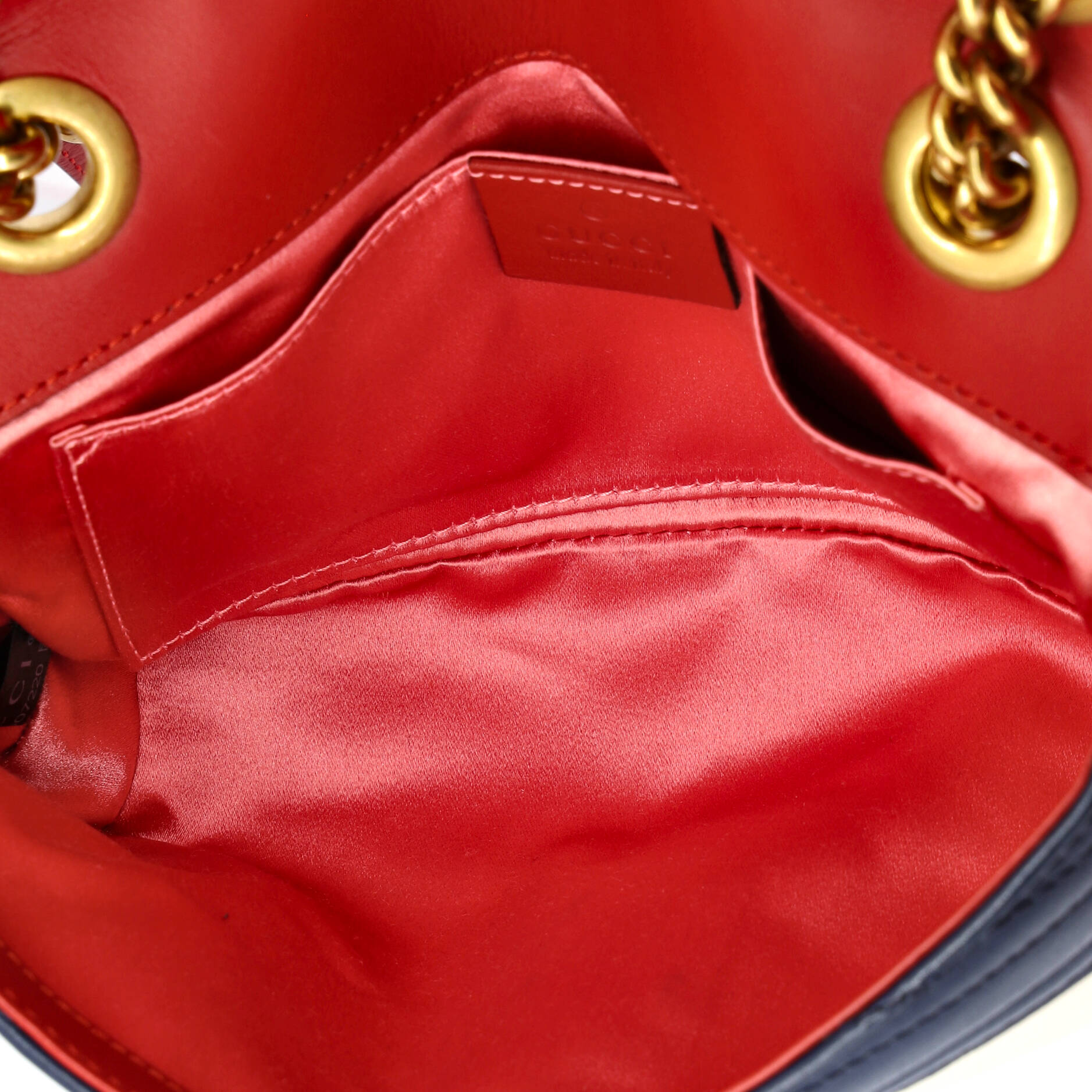 GG Marmont Flap Bag Matelasse Leather Small