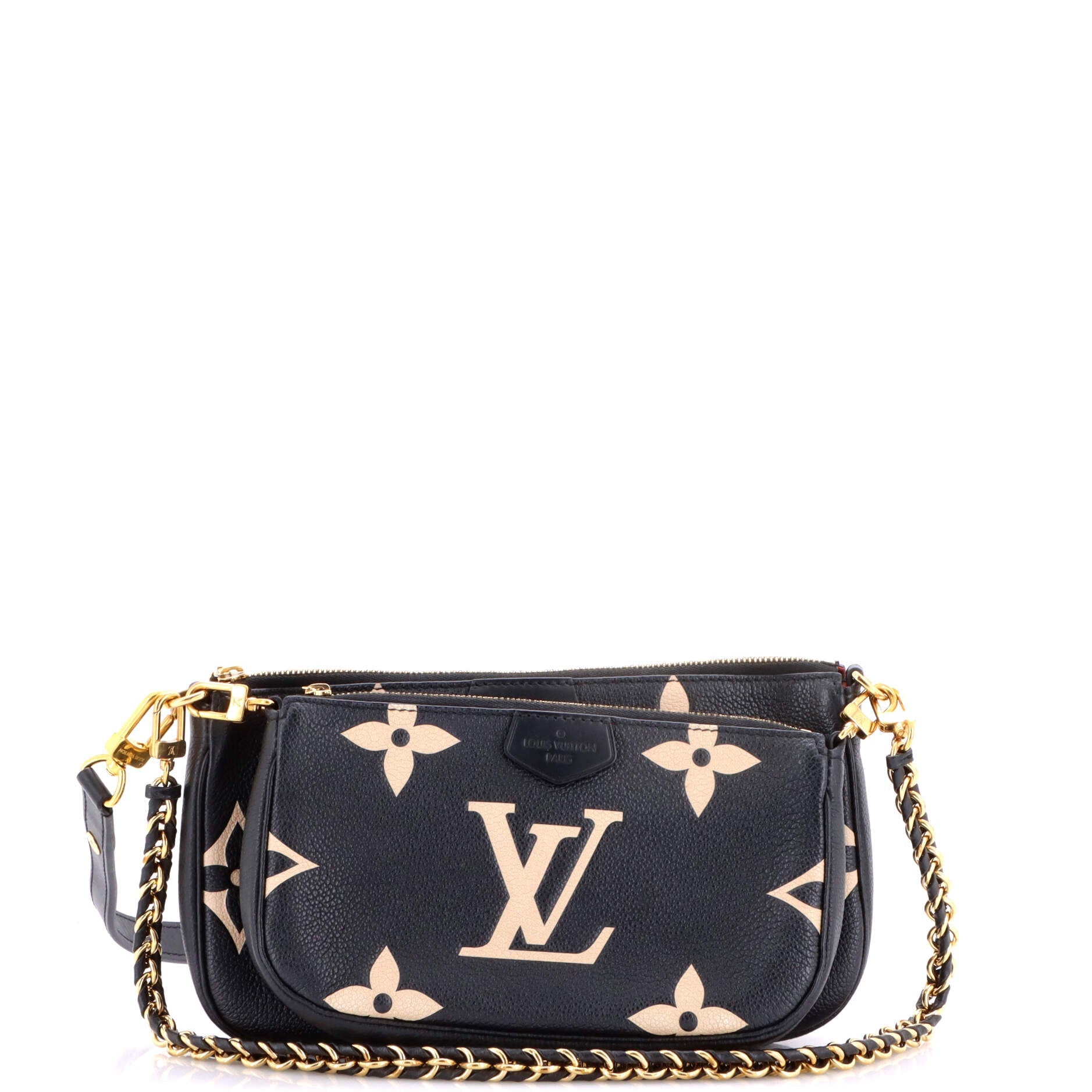 Multi Pochette Accessoires Bicolor Monogram Empreinte Giant