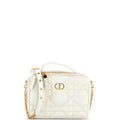Caro Box Bag with Chain Macrocannage Quilt Calfskin